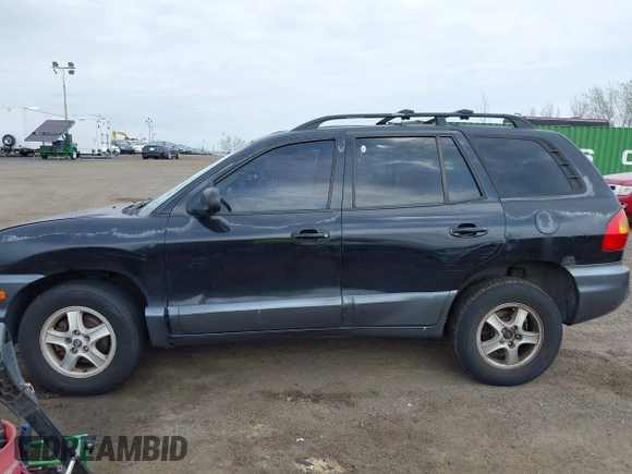 2004 Hyundai Santa Fe GLS with VIN KM8SC73D54U714336, listed as a IAAI auction lot 42079721 with 104,751 mi miles. Bid and sale history available at carsss.com. Image 6.