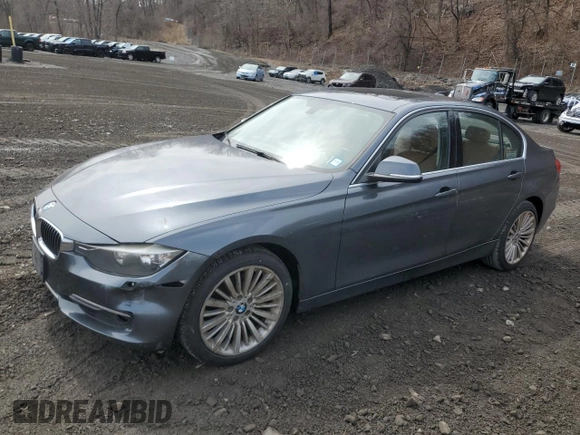2015 BMW 3 Series 328i xDrive with VIN WBA3B5G53FNS12387, listed as a Copart auction lot 51802455 with 93,173 mi miles and Salvage Title. Bid and sale history available at carsss.com. Image 1.