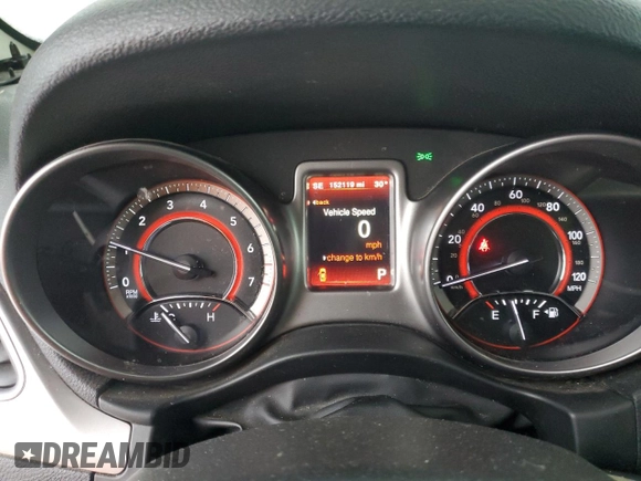 2017 Dodge Journey Crossroad Plus with VIN 3C4PDDGG5HT603943, listed as a Copart auction lot 44419695 with 152,119 mi miles and Salvage title. Bid and sale history available at DreamBid. Image 9.