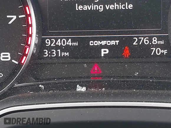 2019 Audi Q7 Premium with VIN WA1AHAF74KD034469, listed as a IAAI auction lot 42037259 with 92,404 mi miles and . Bid and sale history available at DreamBid. Image 15.