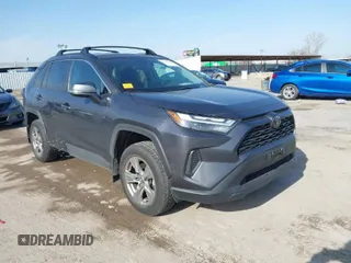 2023 Toyota RAV4 XLE with VIN 2T3P1RFV7PC369416, listed as a IAAI auction lot 41575255 with 25,825 mi miles. Bid and sale history available at carsss.com. Image 1.