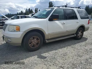 2005 Ford Expedition Eddie Bauer z VIN 1FMFU18535LA51658, wystawiony jako Copart lot #61268125 z przebiegiem 210 363 mil mil oraz Szkoda całkowita • Salvage title. Historia ofert i sprzedaży dostępna na DreamBid. Obrazek 1.