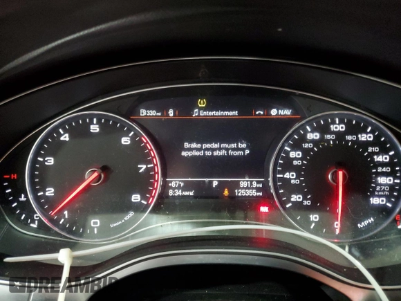 2015 Audi A6 2.0T Premium with VIN WAUFFAFC9FN032258, listed as a Copart auction lot 70641064 with 125,355 mi miles and Salvage Title. Bid and sale history available at carsss.com. Image 9.