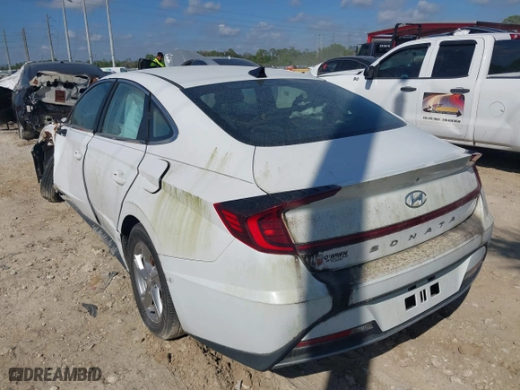 2020 Hyundai Sonata SE with VIN 5NPEG4JAXLH053019, listed as a IAAI auction lot 41453380 with 115,141 mi miles. Bid and sale history available at carsss.com. Image 3.