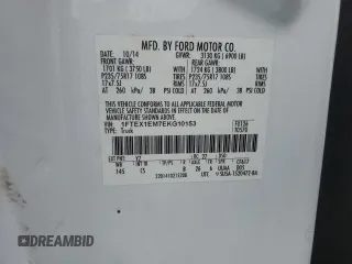 2014 Ford F-150 XL with VIN 1FTEX1EM7EKG10153, listed as a Copart auction lot 55842715 with 175,056 mi miles and Salvage title. Bid and sale history available at DreamBid. Image 12.