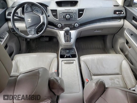 2013 Honda CR-V EX-L with VIN 2HKRM3H78DH510006, listed as a Copart auction lot 55934845 with 267,218 mi miles and Clean Title. Bid and sale history available at DreamBid. Image 8.