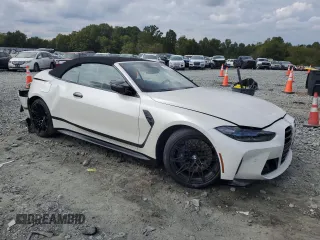 2022 BMW M4 Competition xDrive with VIN WBS33BA00NCK97008, listed as a Copart auction lot 74706674 with 0 mi miles and Salvage Title. Bid and sale history available at carsss.com. Image 4.