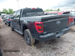 2021 Ford F-150 XL with VIN 1FTEW1EPXMFA62783, listed as a IAAI auction lot 42210200 with 58,069 mi miles and . Bid and sale history available at DreamBid. Image 3.