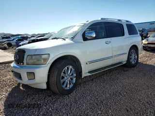 2008 Infiniti QX56 with VIN 5N3AA08D48N905576, listed as a Copart auction lot 50331005 with 176,747 mi miles and Salvage Title. Bid and sale history available at carsss.com. Image 1.