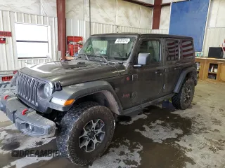 2021 Jeep Wrangler Unlimited Rubicon z VIN 1C4HJXFNXMW732523, wystawiony jako Copart lot #40781314 z przebiegiem 23 535 mil mil oraz Szkoda całkowita • Salvage title. Historia ofert i sprzedaży dostępna na DreamBid. Obrazek 1.