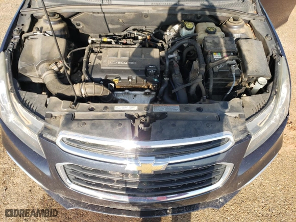 2016 Chevrolet Cruze Limited LT with VIN 1G1PE5SB1G7227820, listed as a Copart auction lot 50911995 with 105,028 mi miles and Salvage Title. Bid and sale history available at carsss.com. Image 12.
