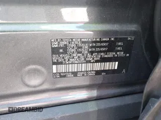 2022 Toyota RAV4 XLE with VIN 2T3W1RFV5NW202544, listed as a IAAI auction lot 42295293 with 60,759 mi miles and . Bid and sale history available at DreamBid. Image 9.