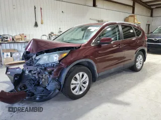 2014 Honda CR-V EX-L with VIN 5J6RM4H78EL027077, listed as a Copart auction lot 52240475 with 67,588 mi miles and Salvage Title. Bid and sale history available at carsss.com. Image 1.