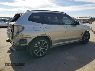2020 BMW X3 M40i with VIN 5UXTY9C05LL304402, listed as a Copart auction lot 47358785 with 57,231 mi miles and Salvage Title. Bid and sale history available at DreamBid. Image 3.