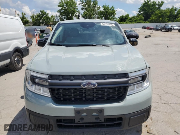 2024 Ford Maverick XLT with VIN 3FTTW8H97RRA16397, listed as a Copart auction lot 62136895 with 22,107 mi miles and Salvage title. Bid and sale history available at DreamBid. Image 5.