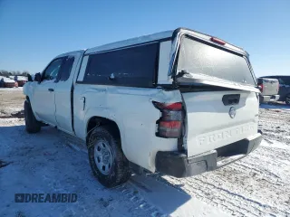2024 Nissan Frontier S with VIN 1N6ED1CM4RN654866, listed as a Copart auction lot 42084015 with 0 mi miles and Salvage Title. Bid and sale history available at carsss.com. Image 2.