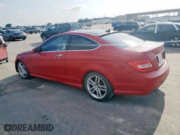 2013 Mercedes-Benz C with VIN WDDGJ5HB1DF952691, listed as a Copart auction lot 54562865 with 122,432 mi miles and Clean Title. Bid and sale history available at carsss.com. Image 2.