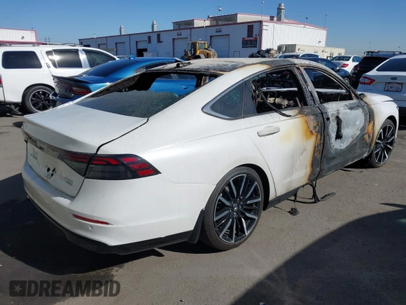 2023 Honda Accord Touring with VIN 1HGCY2F82PA069521, listed as a IAAI auction lot 41407267 with Not provided miles and . Bid and sale history available at DreamBid. Image 4.