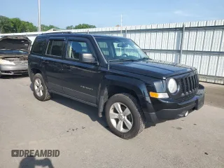 2014 Jeep Patriot Latitude with VIN 1C4NJRFB8ED717276, listed as a Copart auction lot 62717775 with 108,933 mi miles and Salvage title. Bid and sale history available at DreamBid. Image 4.