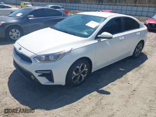 2019 Kia Forte LXS with VIN 3KPF24AD7KE042205, listed as a IAAI auction lot 41895139 with 98,183 mi miles. Bid and sale history available at carsss.com. Image 2.