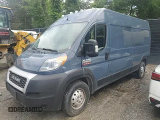 2019 Ram ProMaster Cargo with VIN 3C6TRVDG5KE513933, listed as a Copart auction lot 85761214 with 49,359 mi miles and Clean Title. Bid and sale history available at DreamBid. Image 1.