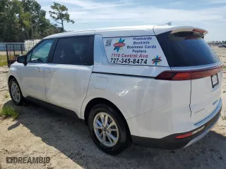 2024 Kia Carnival LX with VIN KNDNB4H38R6340061, listed as a Copart auction lot 71289804 with 6,145 mi miles and Salvage Title. Bid and sale history available at carsss.com. Image 2.