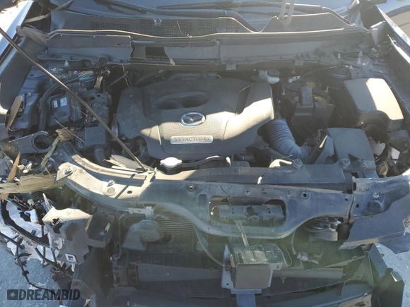 2020 Mazda CX-9 Grand Touring with VIN JM3TCADY4L0417918, listed as a Copart auction lot 88745415 with 57,471 mi miles and Salvage Title. Bid and sale history available at carsss.com. Image 12.