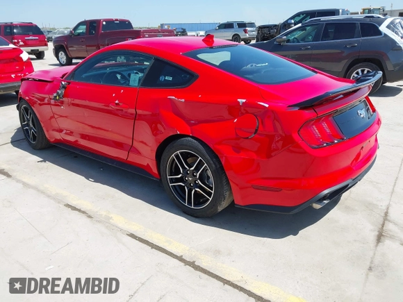 2023 Ford Mustang EcoBoost z VIN 1FA6P8TH3P5109478, wystawiony jako IAAI lot #41977565 z przebiegiem 38 475 mil mil oraz . Historia ofert i sprzedaży dostępna na DreamBid. Obrazek 3.