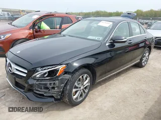 2015 Mercedes-Benz C C 300 Luxury with VIN 55SWF4KBXFU040013, listed as a IAAI auction lot 42136894 with 123,460 mi miles. Bid and sale history available at carsss.com. Image 18.