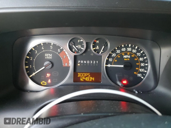 2008 Hummer H3 SUV with VIN 5GTEN13E688172138, listed as a Copart auction lot 82317664 with 124,834 mi miles and Salvage Title. Bid and sale history available at DreamBid. Image 9.