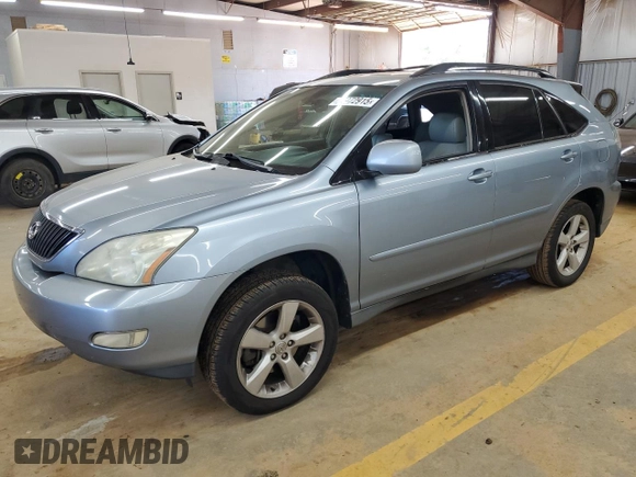 2004 Lexus RX 330 z VIN JTJGA31U040007404, wystawiony jako Copart lot #57972915 z przebiegiem 234 479 mil mil oraz Szkoda całkowita • Salvage title. Historia ofert i sprzedaży dostępna na DreamBid. Obrazek 1.