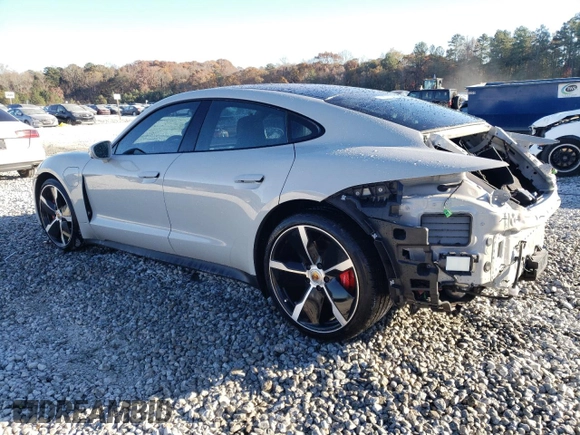 2021 Porsche Taycan 4S z VIN WP0AB2Y14MSA43132, wystawiony jako Copart lot #84077624 z przebiegiem 26 965 mil mil oraz Szkoda całkowita • Salvage title. Historia ofert i sprzedaży dostępna na DreamBid. Obrazek 2.