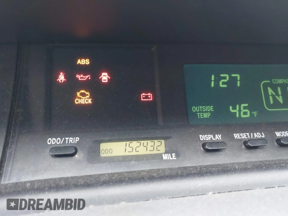 2002 Toyota Avalon XL with VIN 4T1BF28B22U226010, listed as a IAAI auction lot 41858391 with 152,432 mi miles and . Bid and sale history available at DreamBid. Image 7.
