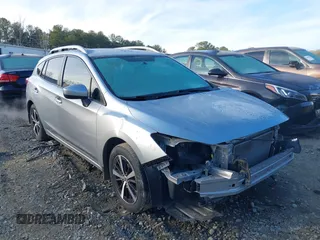 2019 Subaru Impreza Premium with VIN 4S3GTAC61K3758460, listed as a IAAI auction lot 41322769 with 115,532 mi miles. Bid and sale history available at carsss.com. Image 1.