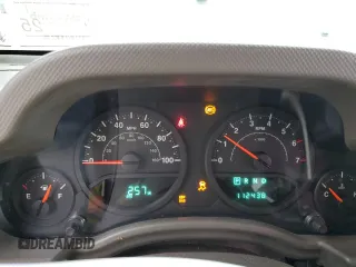 2008 Jeep Wrangler X with VIN 1J4FA24188L638183, listed as a Copart auction lot 56112955 with 112,438 mi miles and Salvage title. Bid and sale history available at DreamBid. Image 9.