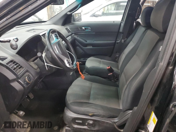 2014 Ford Utility Police Interceptor with VIN 1FM5K8AR7EGA33387, listed as a Copart auction lot 83742274 with 204,140 mi miles and Salvage Title. Bid and sale history available at carsss.com. Image 7.