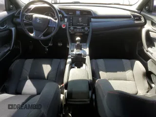 2017 Honda Civic Si with VIN 2HGFC3A55HH750970, listed as a Copart auction lot 53098595 with 40,436 mi miles and Salvage Title. Bid and sale history available at DreamBid. Image 8.