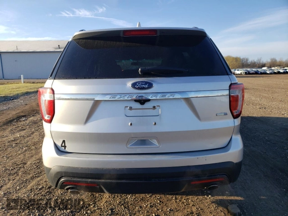 2017 Ford Explorer with VIN 1FM5K8BH7HGB48601, listed as a Copart auction lot 50244985 with 228,904 mi miles and Salvage Title. Bid and sale history available at carsss.com. Image 6.