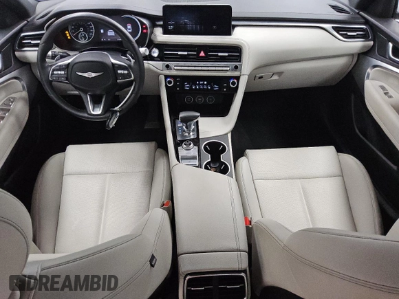 2024 Genesis G70 2.5T with VIN KMTG34SC7RU143216, listed as a Copart auction lot 66462415 with 21,324 mi miles and Clean title. Bid and sale history available at DreamBid. Image 8.