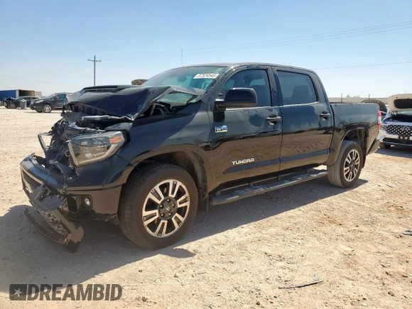 2021 Toyota Tundra SR5 with VIN 5TFDY5F13MX973717, listed as a Copart auction lot 57524545 with 120,978 mi miles and Salvage title. Bid and sale history available at DreamBid. Image 1.