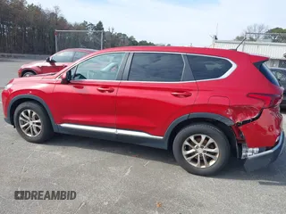 2020 Hyundai Santa Fe SE with VIN 5NMS23AD5LH216758, listed as a IAAI auction lot 41709979 with 145,756 mi miles. Bid and sale history available at carsss.com. Image 14.