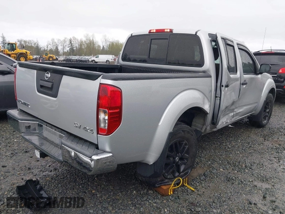 2019 Nissan Frontier SV with VIN 1N6AD0EV5KN747738, listed as a IAAI auction lot 41979021 with 72,557 mi miles and . Bid and sale history available at DreamBid. Image 4.