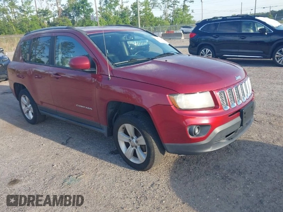 2016 Jeep Compass High Altitude z VIN 1C4NJCEA9GD599487, wystawiony jako IAAI lot #42087686 z przebiegiem 176 820 mil mil oraz . Historia ofert i sprzedaży dostępna na DreamBid. Obrazek 1.