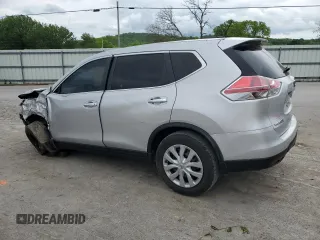 2015 Nissan Rogue SV with VIN KNMAT2MT6FP576395, listed as a Copart auction lot 54565935 with 143,259 mi miles and Salvage Title. Bid and sale history available at DreamBid. Image 2.
