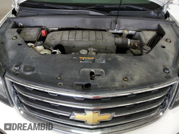 2015 Chevrolet Traverse LT with VIN 1GNKVHKD3FJ266597, listed as a Copart auction lot 58767925 with 125,001 mi miles and Salvage title. Bid and sale history available at DreamBid. Image 12.