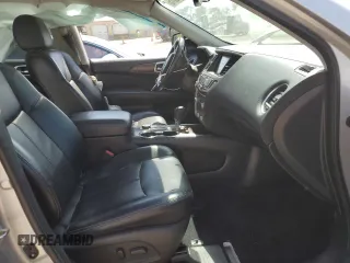 2017 Nissan Pathfinder SL with VIN 5N1DR2MM2HC692588, listed as a Copart auction lot 57098315 with 58,710 mi miles and Salvage title. Bid and sale history available at DreamBid. Image 7.