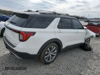 2025 Ford Explorer Platinum with VIN 1FMWK8HC5SGA65983, listed as a Copart auction lot 49856645 with 3,870 mi miles and Salvage title. Bid and sale history available at DreamBid. Image 3.