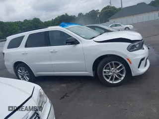 2024 Dodge Durango GT Plus with VIN 1C4RDHDG0RC136092, listed as a IAAI auction lot 42271658 with 31,022 mi miles and . Bid and sale history available at DreamBid. Image 13.