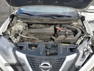 2017 Nissan Rogue SL with VIN JN8AT2MV5HW015426, listed as a Copart auction lot 57619945 with 215,075 mi miles and Salvage title. Bid and sale history available at DreamBid. Image 12.