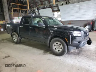 2023 Nissan Frontier Pro-4X with VIN 1N6ED1EK7PN630005, listed as a Copart auction lot 55478235 with 37,114 mi miles and Salvage title. Bid and sale history available at DreamBid. Image 4.